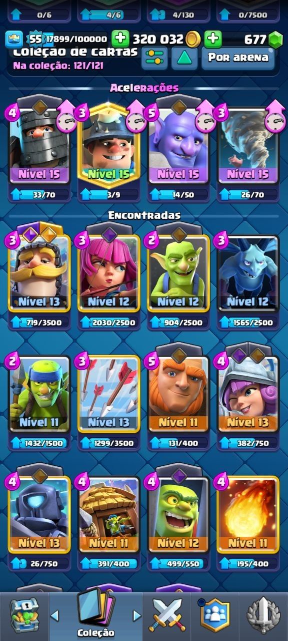 PROMOÇÃO - CONTA DE CLASH ROYALE (8 evoluções e 3 heróis) + 9800 TROFÉUS