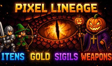 Pixel Lineage - Itens/Hearts/Relics/Golds