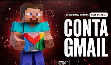 CONTAS GMAIL/OUTLOOK(SEM SMS) NIGUEM NUNCA USOU