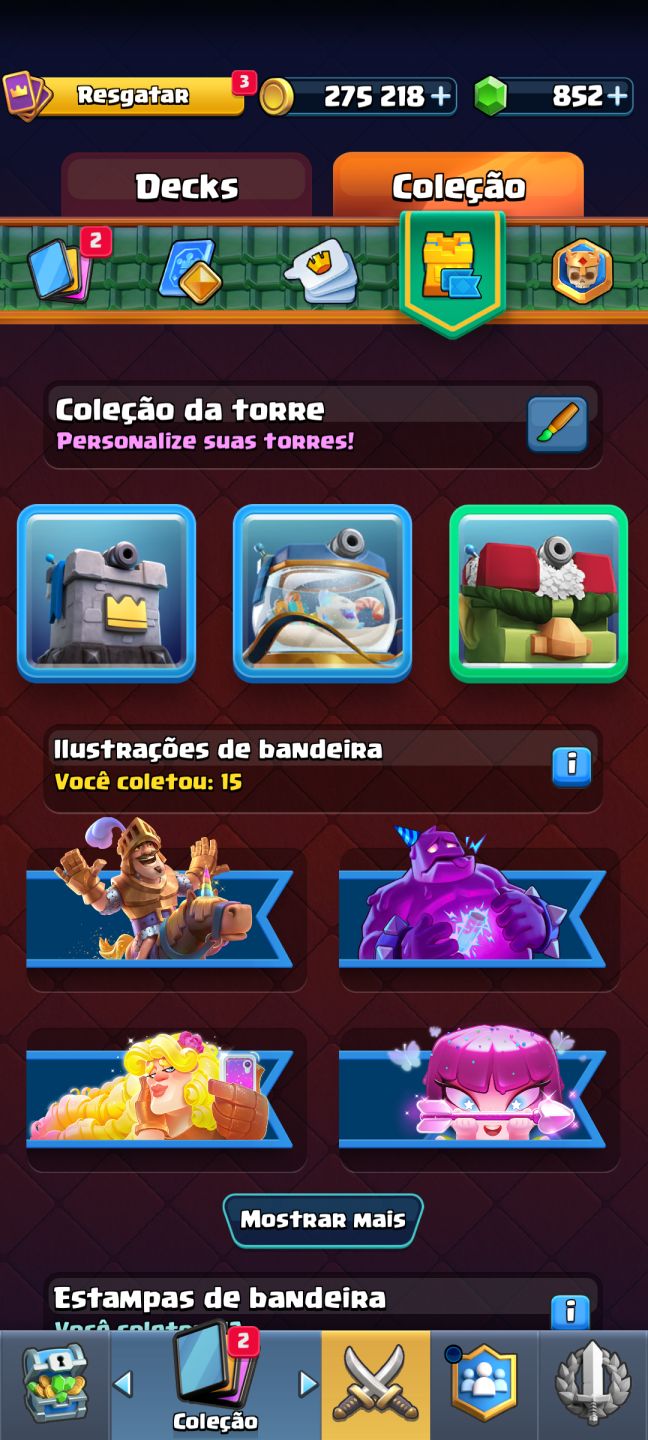 Conta para iniciantes de clash Royale