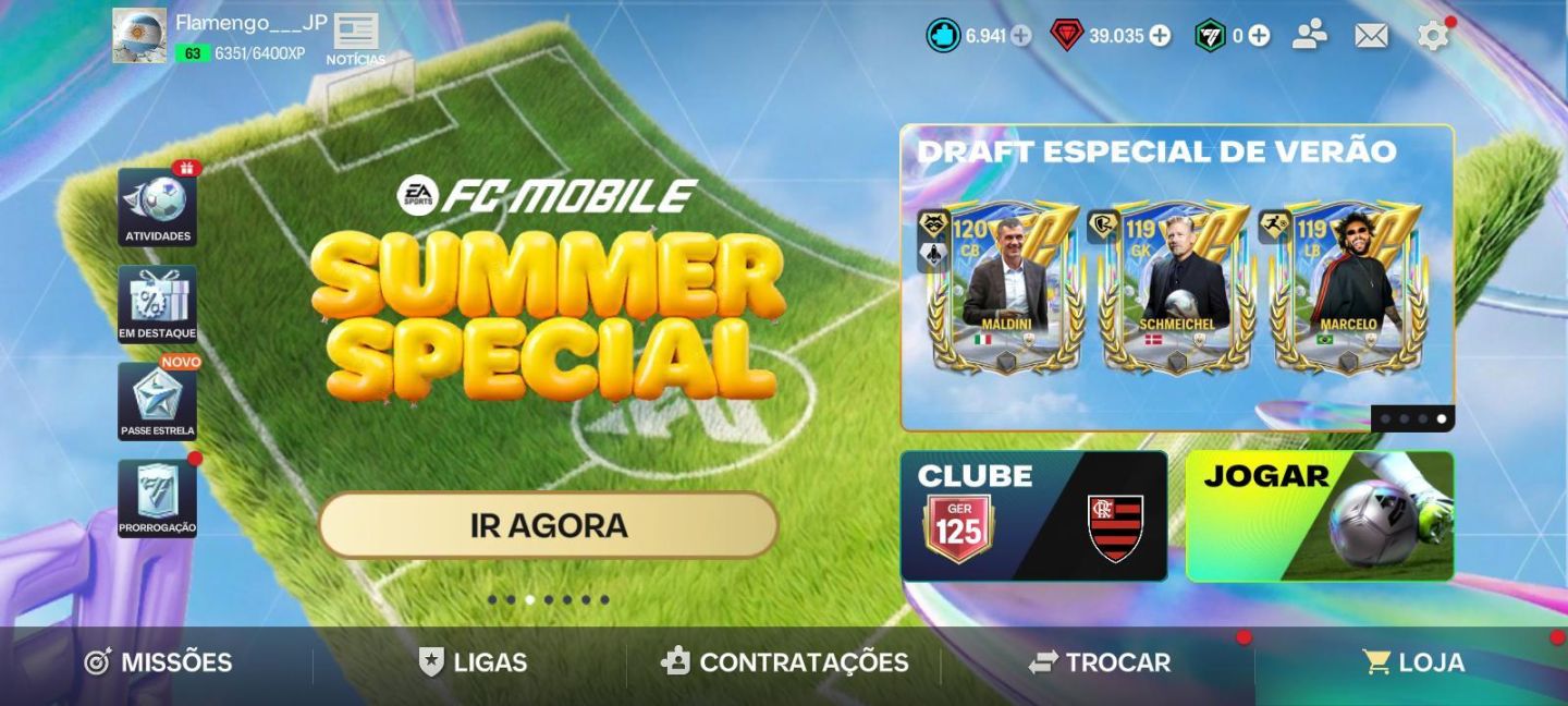 CONTA PREMIUM EA SPORTS FC MOBILE 26