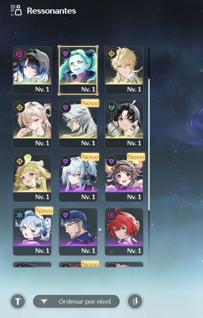 Conta Wuwa Ar 49 Yangyang C2r1, Luuk Herssen C1r1 Lynae e Rebecca