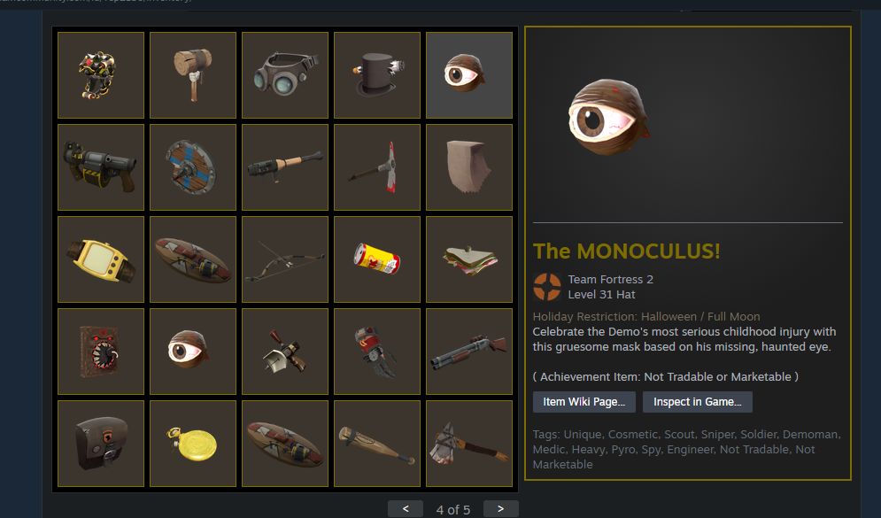 Conta P2P Team Fortress 2 (Itens duplicados de conquista)