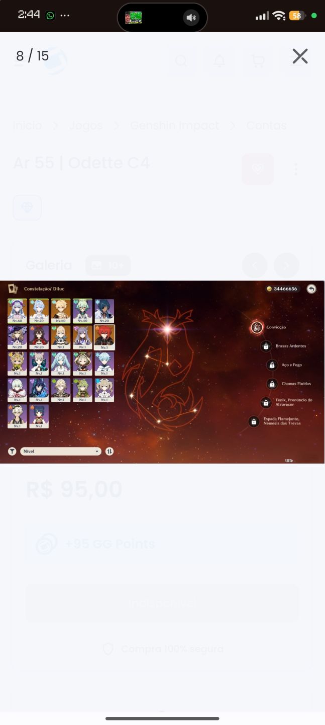 Odette c4 no 50/50 Pitty 25