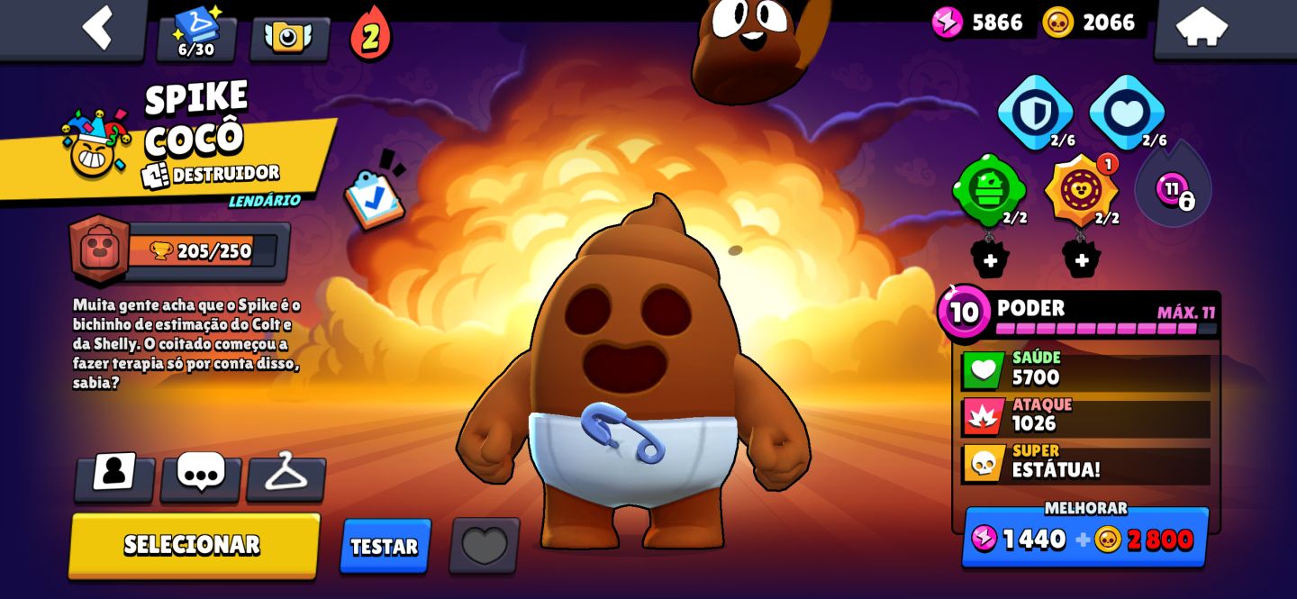 Conta brawl stars para iniciante