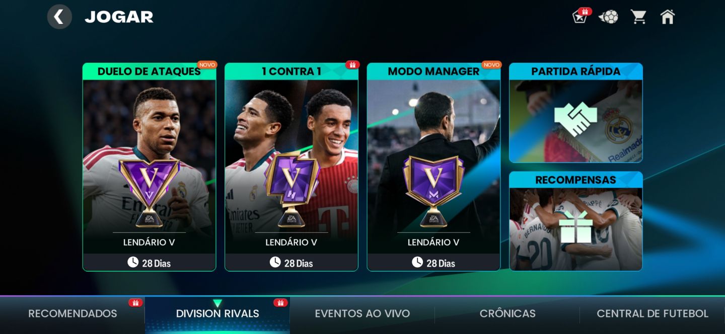 Conta fc mobile ovver 126