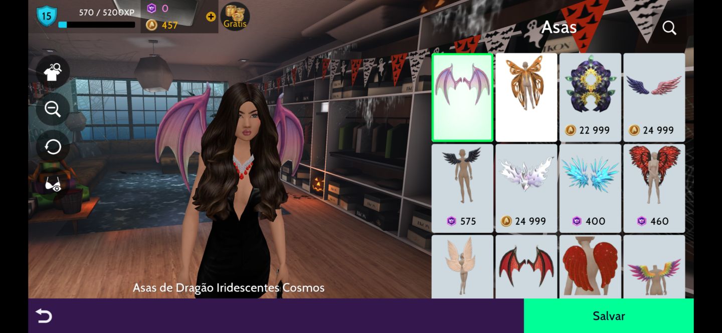 Conta avakin Life feminina, 239 peças, 12 pets, 8 casas Nível 15