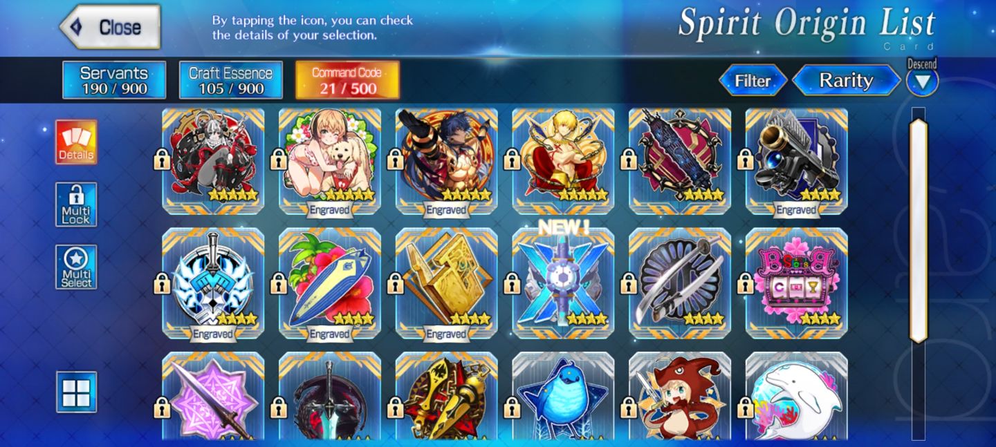 Fate Go America: Morgan, Merlin, Aesc, Jeanne Alter etc...