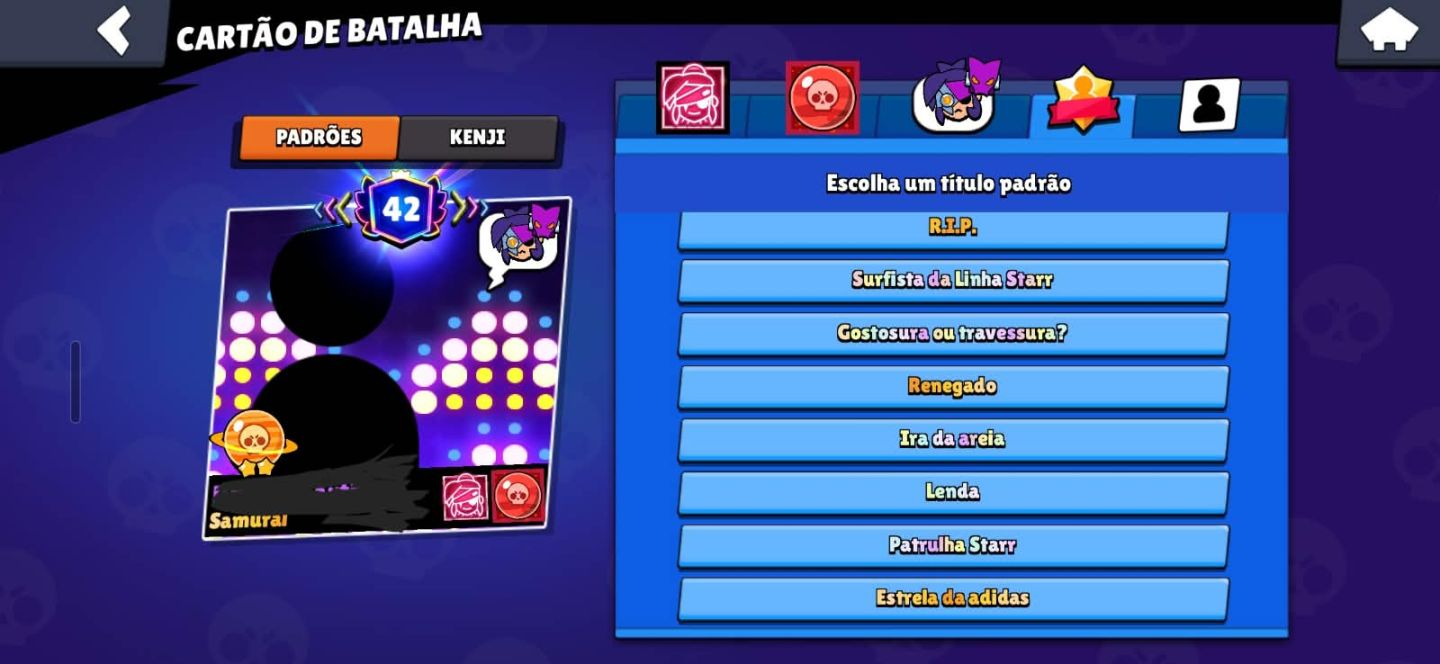 Conta de brawl stars com shely estelar + kenji e fang prestigio 2