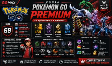 Conta Pokémon Go - PvP, Raids, CONTA COLECIONADOR.