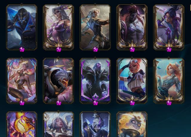 CONTA LOL MAIN KATARINA/ZED 375 SKINS | LV 617 | BR