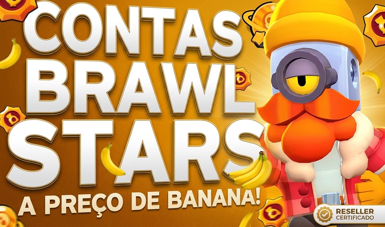 CONTAS BRAWL STARS c/LENDÁRIOS e MUITOS TROFÉUS!!