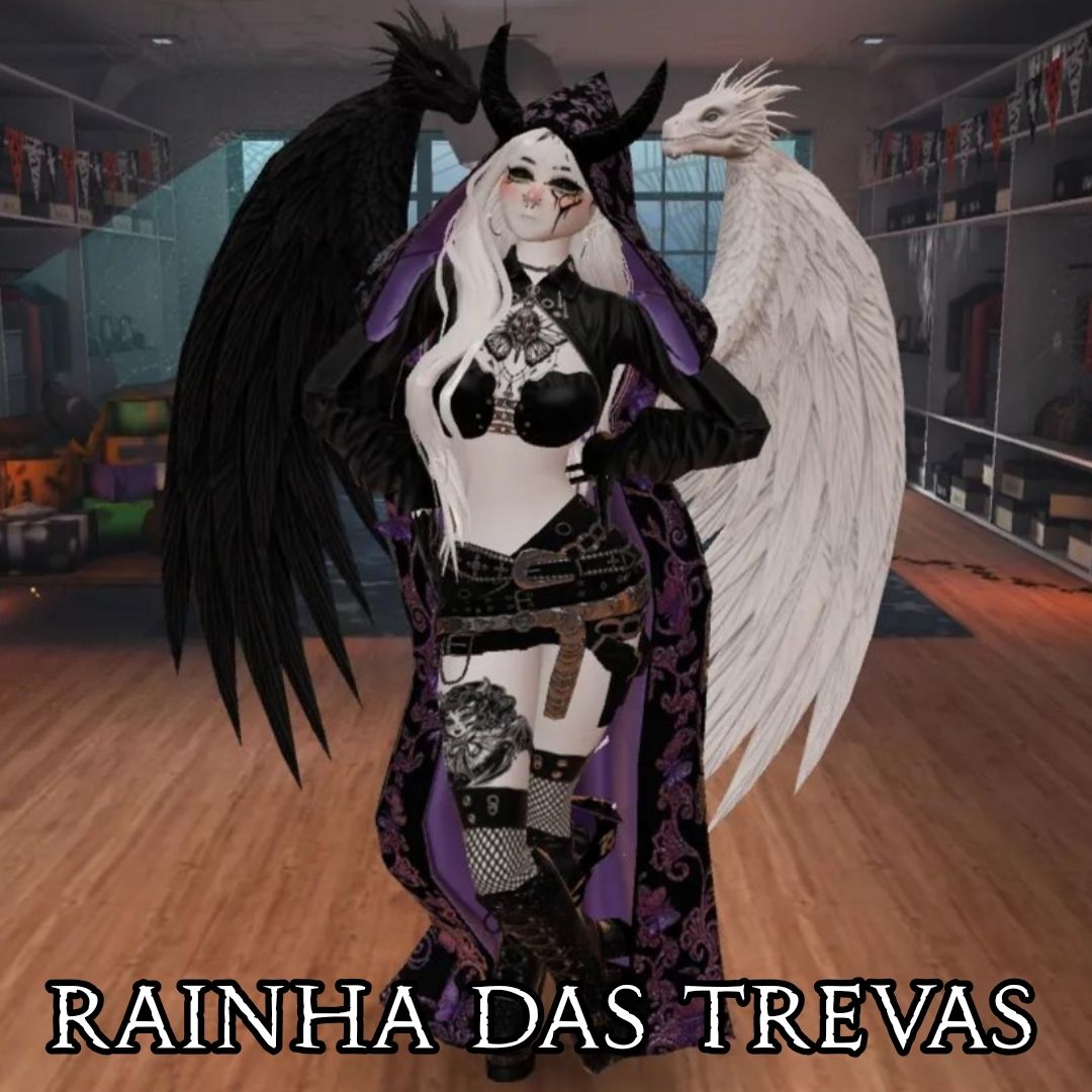CONTA FEMININA - DARK/ALTERNATIVA (8 ANOS DE JOGO)