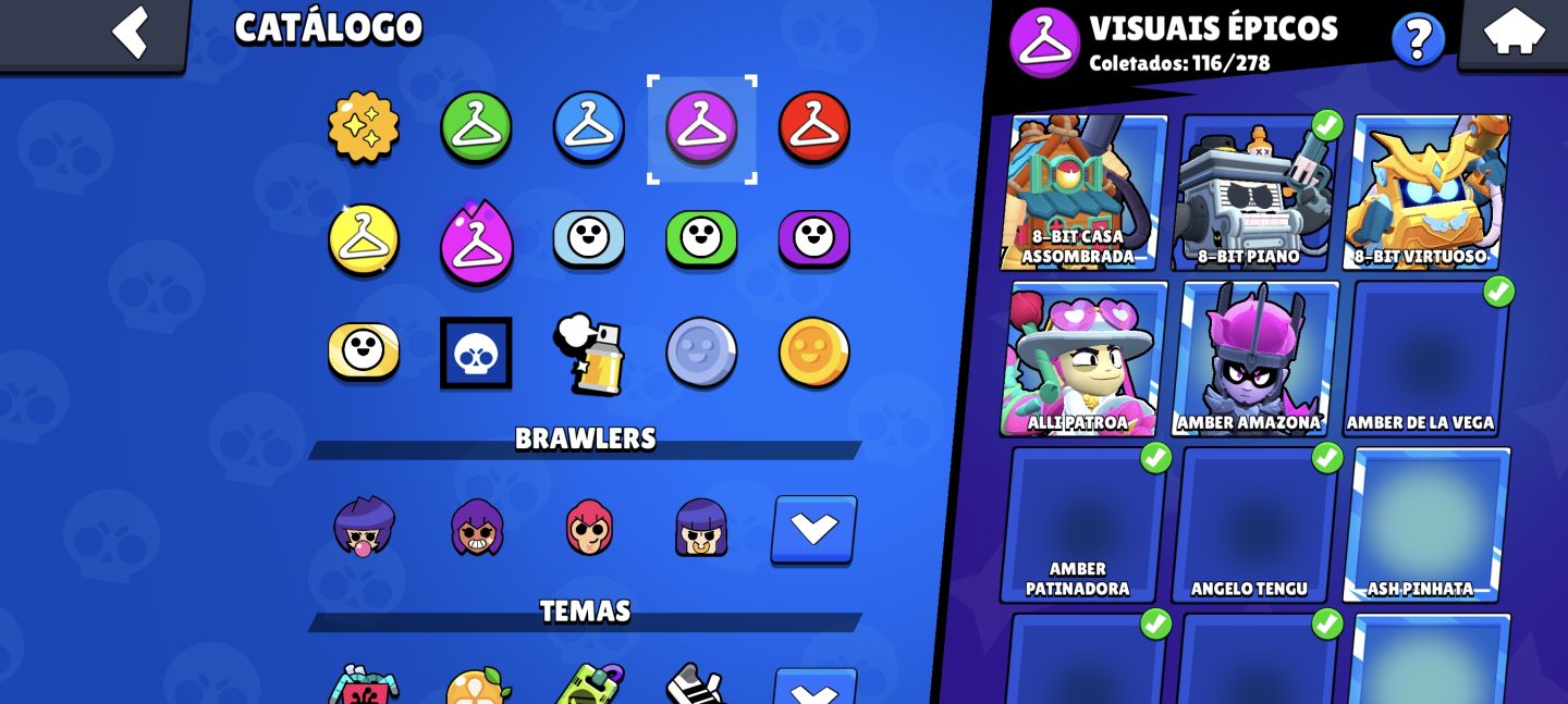 Conta Brawl Stars 100k troféus