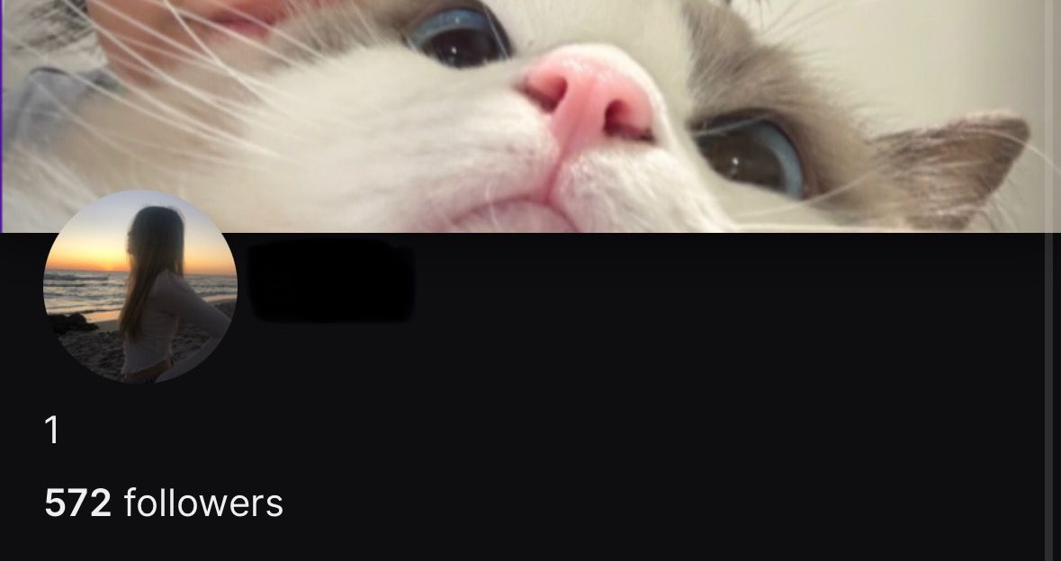 CONTA TWITCH COM 500 SEGUIDORES [ USER 4 LETRAS ]