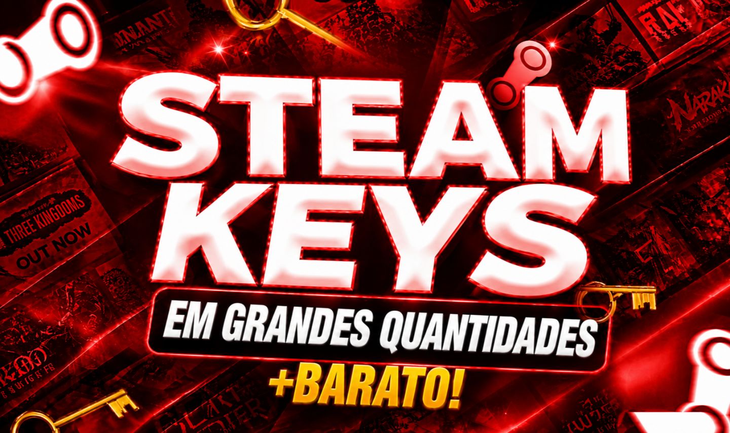STEAM KEYS -EM GRANDES QUANTIDADES [+BARATO!]