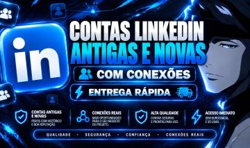 Contas Linkedin | Antigas e Novas | Entrega Rapida!
