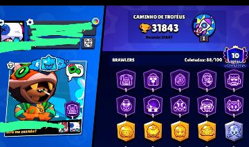 CONTA DE BRAWL STARS E CLASH ROYALE NO MESMO SUPERCELL ID
