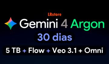 Gemini 3.1 Pro + Argon 4 + 5TB + Veo 3.1 + Flow + Omni Flash - 30 Dias