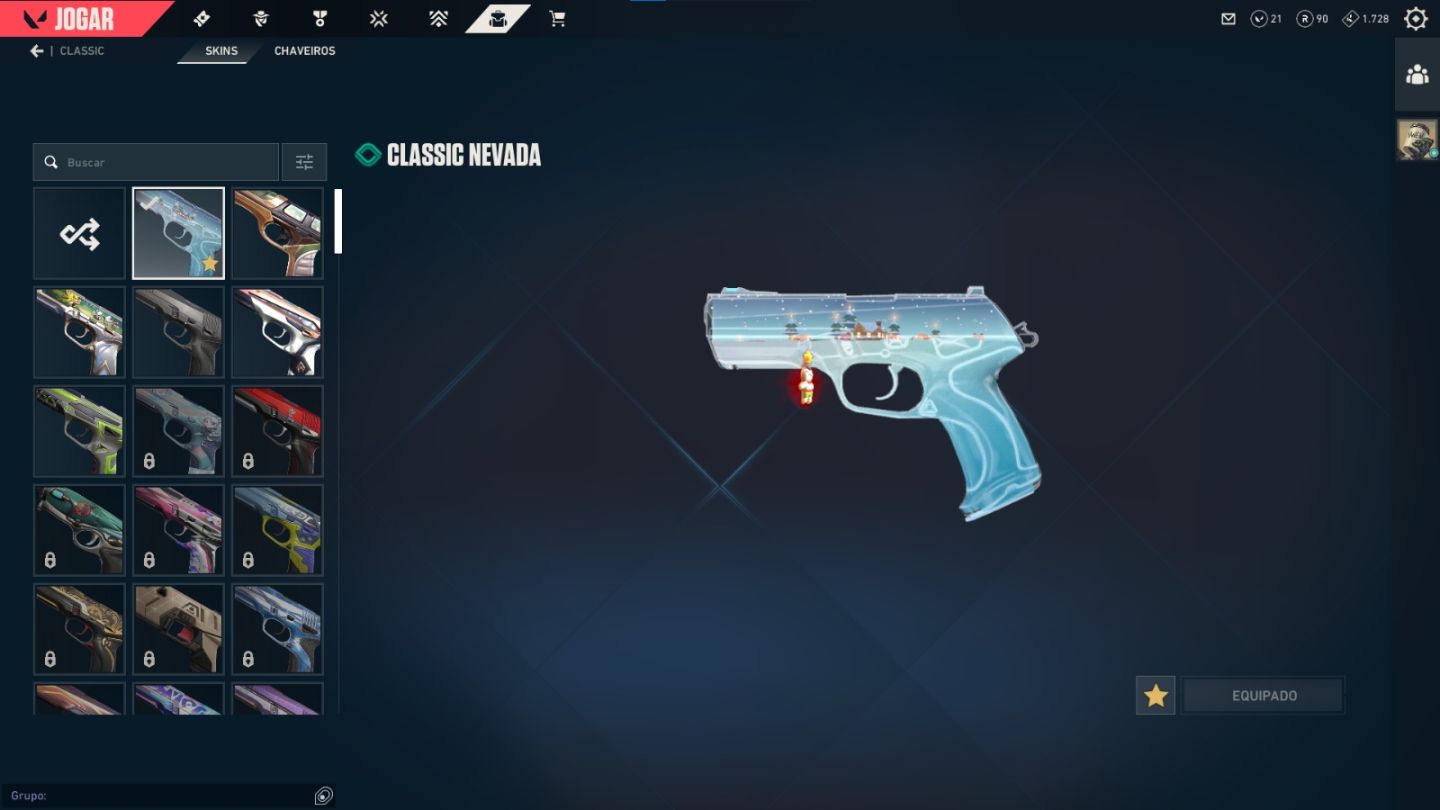 4-5k em skins, dona única e total acesso, podemos negociar valor