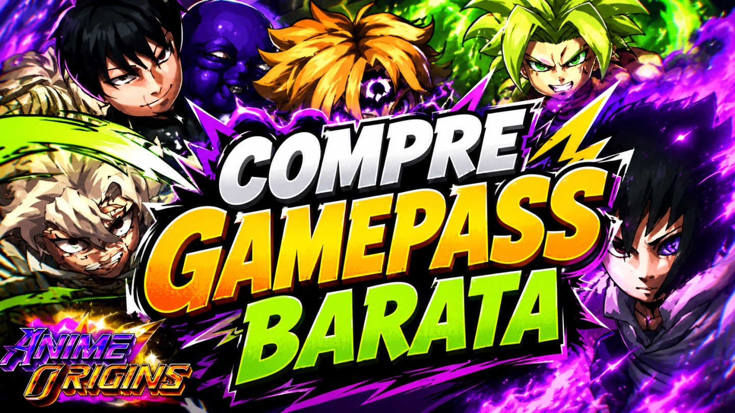 ANIME ORIGINS (GAMEPASS) / VENDA MAIS BARATO!