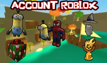 CONTA ROBLOX ANTIGA COM SPIDERMAN BUNDLE + MINION E +27 OFFSALES [UNVERIFIED]