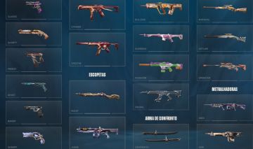 Conta de valorant elo d2 com variedades de skin full acesso 3000 gastos