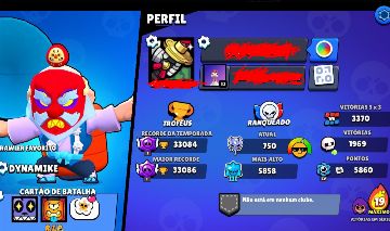 Conta supercell id contendo conta brawl stars e clash royale