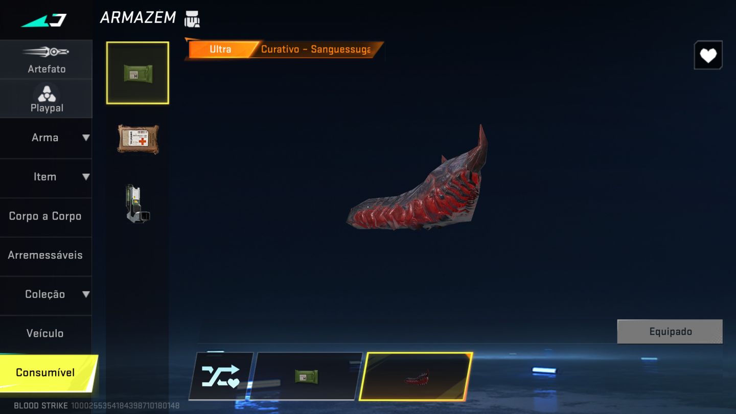 Conta de bloodstrike com faca e eterna