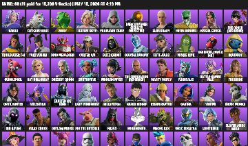 Conta Fortnite 66 Skins | Superman, Deadpool, Slim Shady