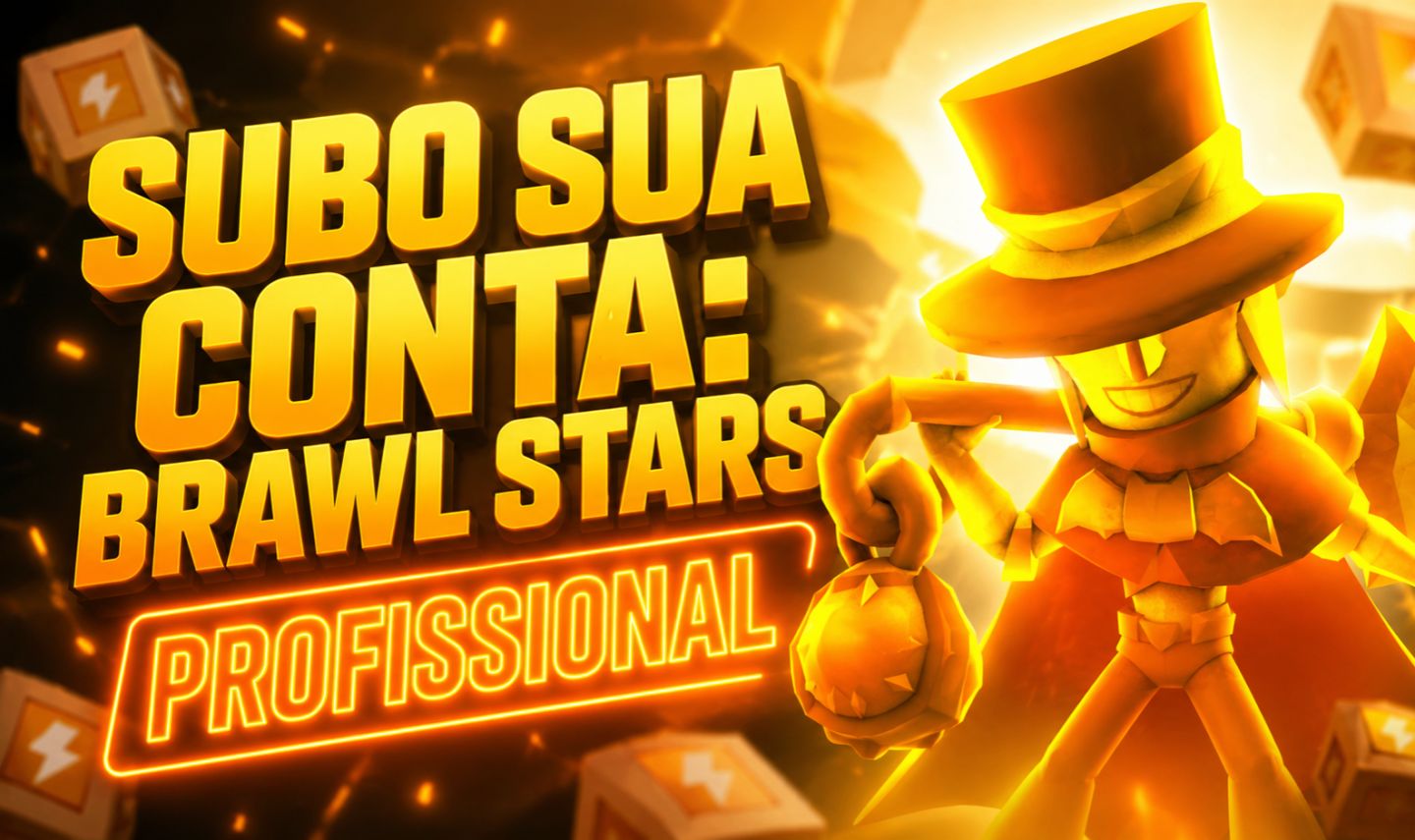 UPO SUA CONTA - BRAWL STARS (LEIA A DESCRIÇÃO)