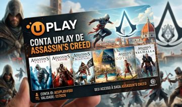 Conta uplay com vários Assassins creed- 100% sua, conta full acesso!