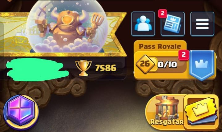 Conta de Clash 7k