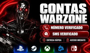 Contas Warzone C/ Numero Verificado Mw4/Bo7/Bo6/Mw3/Mw2