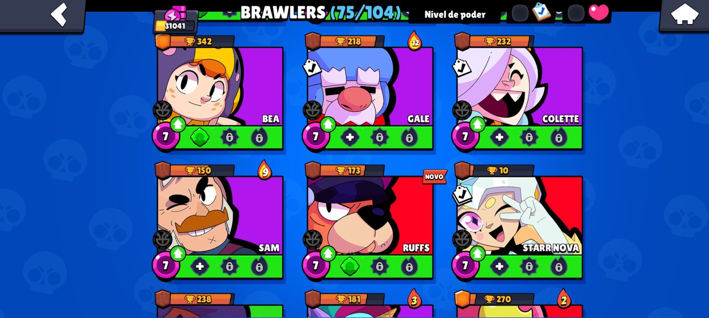 Conta De Brawl Stars