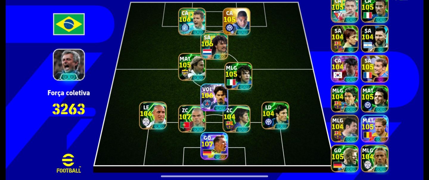 Conta braba de efootball antiga