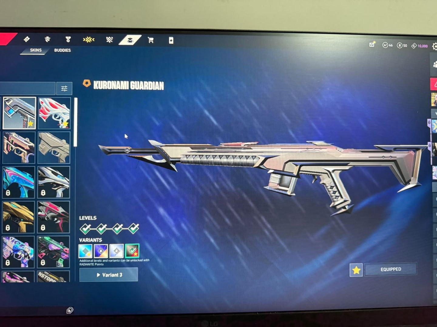 Conta valorant muitas skins (preço negociável)