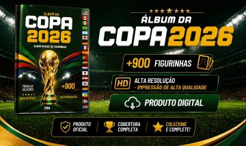FIGURINHAS COPA DO MUNDO 2026 KIT COMPLETO DIGITAL - ATUALIZADO
