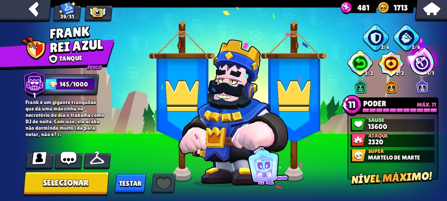 Conta brawl stars