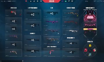 Conta de VALORANT TRYHARD com MUITAS SKINS e EXCLUSIVAS CHAMPIONS, IMORTAL.