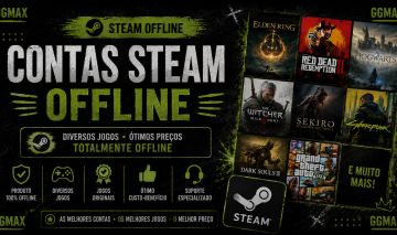 CONTAS STEAM OFFLINE (ENTREGA RÁPIDA)
