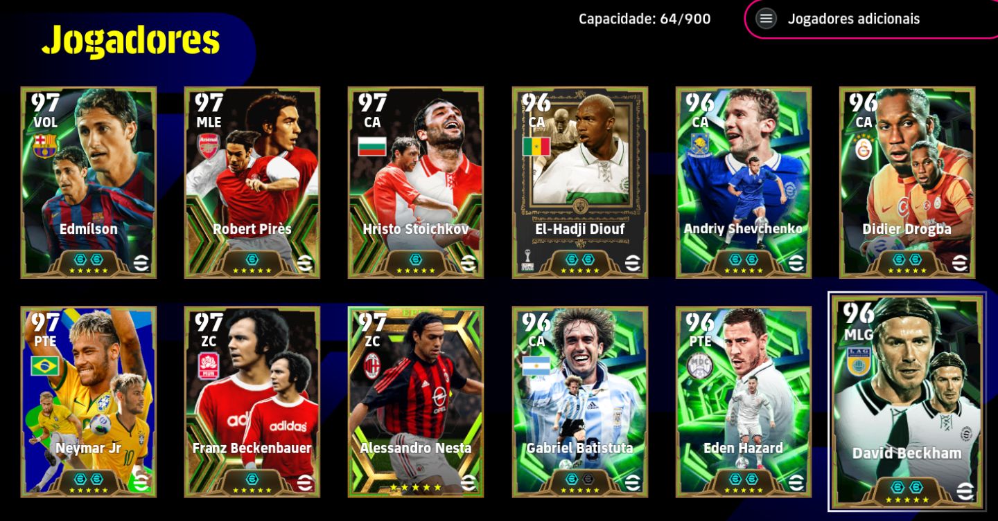 EFOOTBALL STEAM | PELÉ, MARADONA, RONALDINHO | 400+ ESPECIAIS