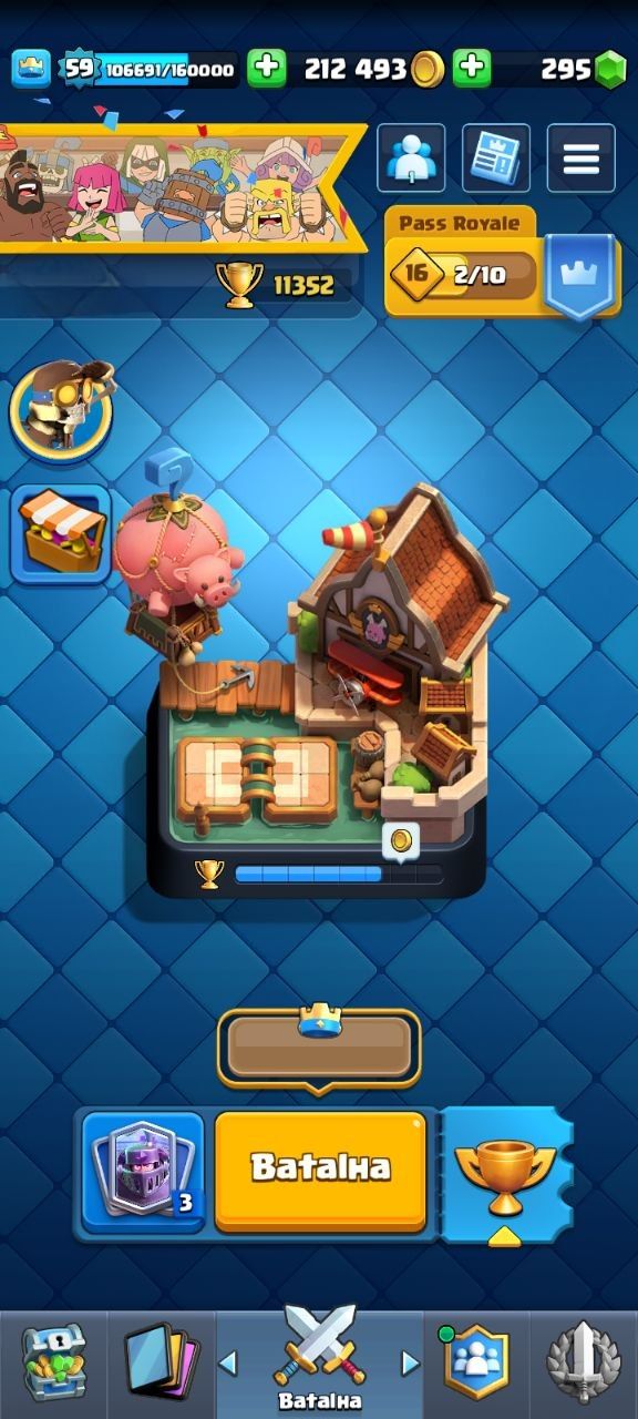 Promoção Conta Clash Royale VETERANO (perfil verificado pelo GGMAX)