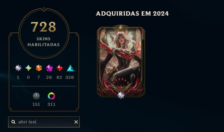 CONTA LOL 728 SKINS + VALORANT COM SKINS