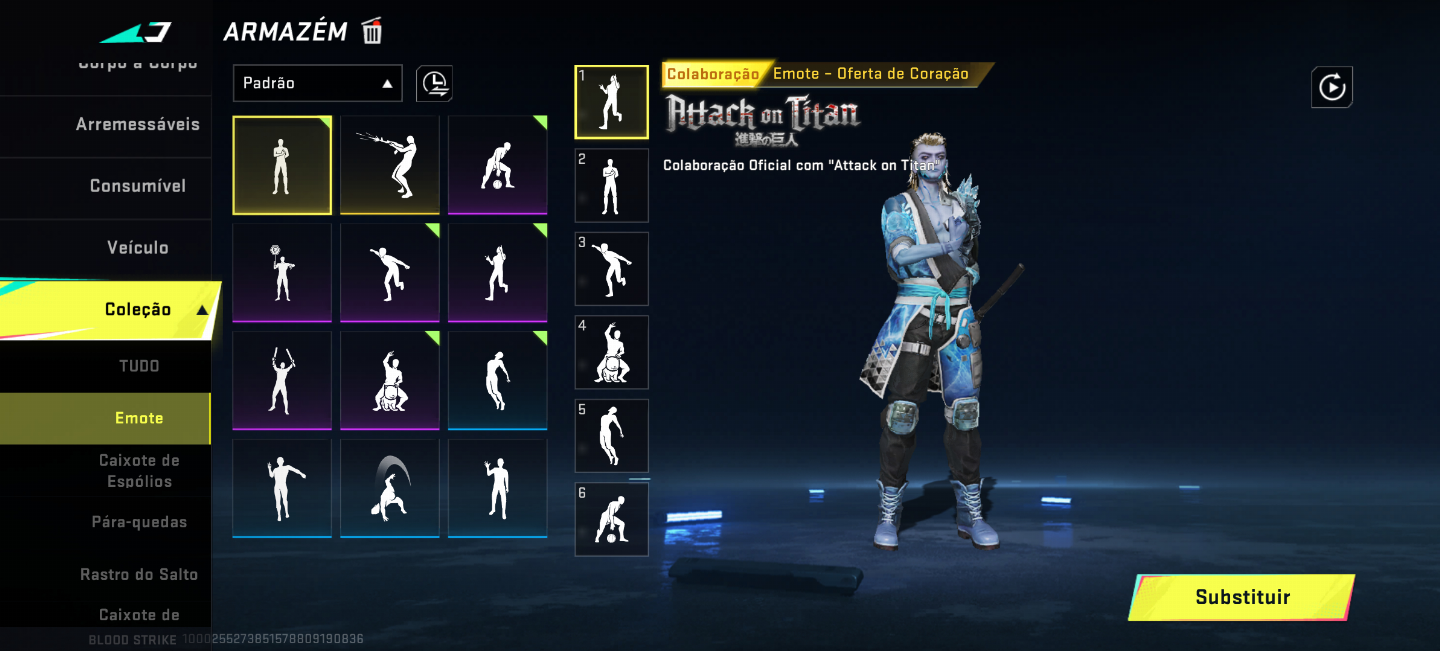 CONTA DE BLOOD STRIKE A VENDA SKIN E MAIS!!!