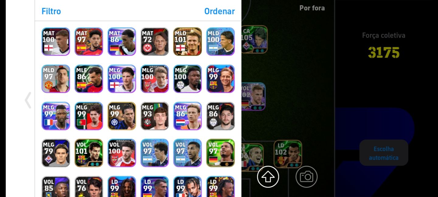 Conta de efootball