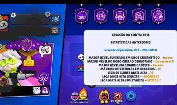 [ACEITO OFERTAS SUPERIORES A 1K]Conta Antiga de Brawls Stars + Clash Royale