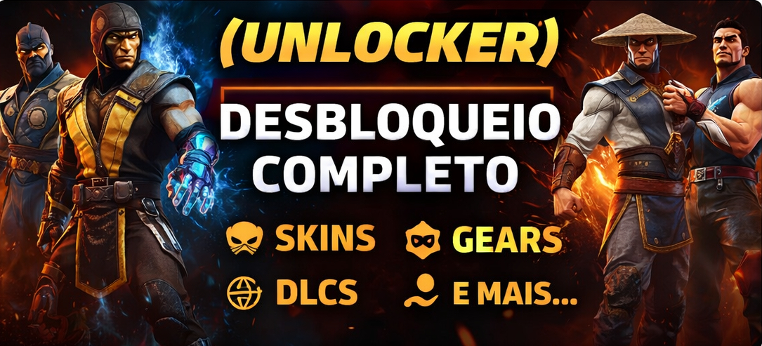 MK11 e MK1 Unlocker (Desbloqueio Total)