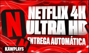 NETFLIX 4K ULTRA HD 30 DIAS | 1 TELA COM PIN + ENTREGA AUTOMÁTICA
