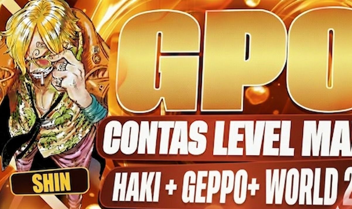 CONTAS GPO LEVEL MAX 675 + HAKI+ GEPPO + PELI + WORLD 2 ENTREGA AUTOMÁTICA